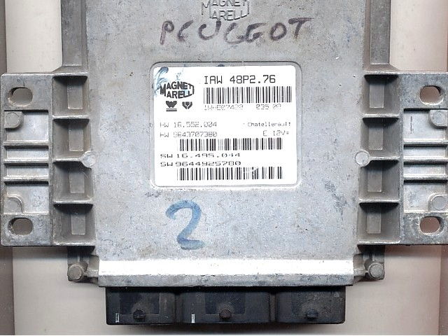 ECUfile Peugeot 206 1.1 9644925780 IAW 48P2.76 #2 - Ecu Backup